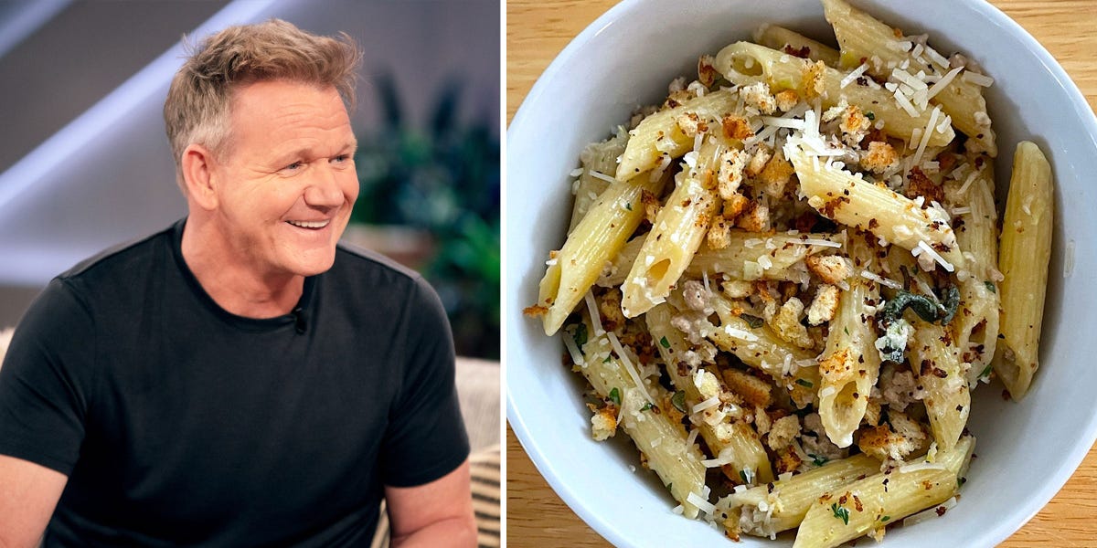 How To Make Gordon Ramsay Amp 39 S Favorite Easy Pasta Dish Matthew Ring Copy Me That