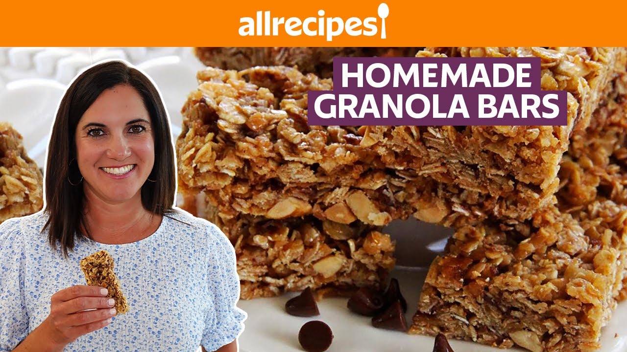 How To Make Granola Bars Homemade Granola Bars Get Cookin