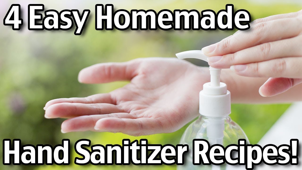 How To Make Hand Sanitizer At Home Easy Youtube