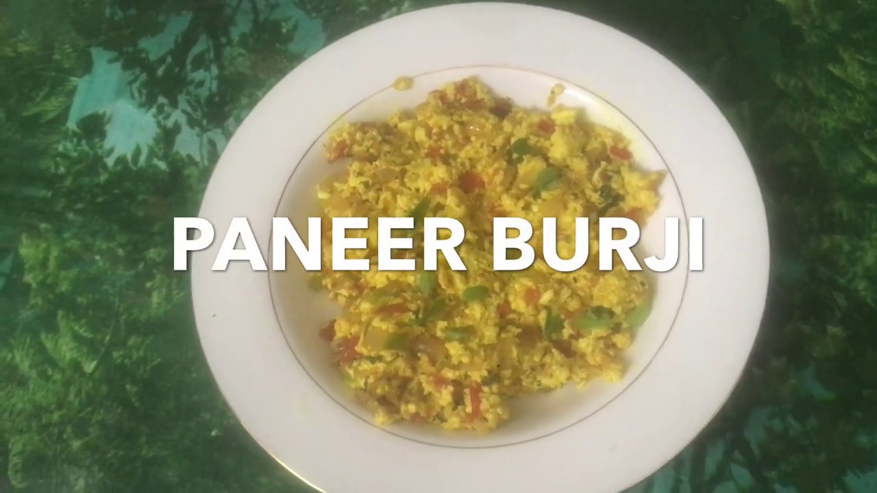 How To Make Paneer Burji Very Tasty Youtube