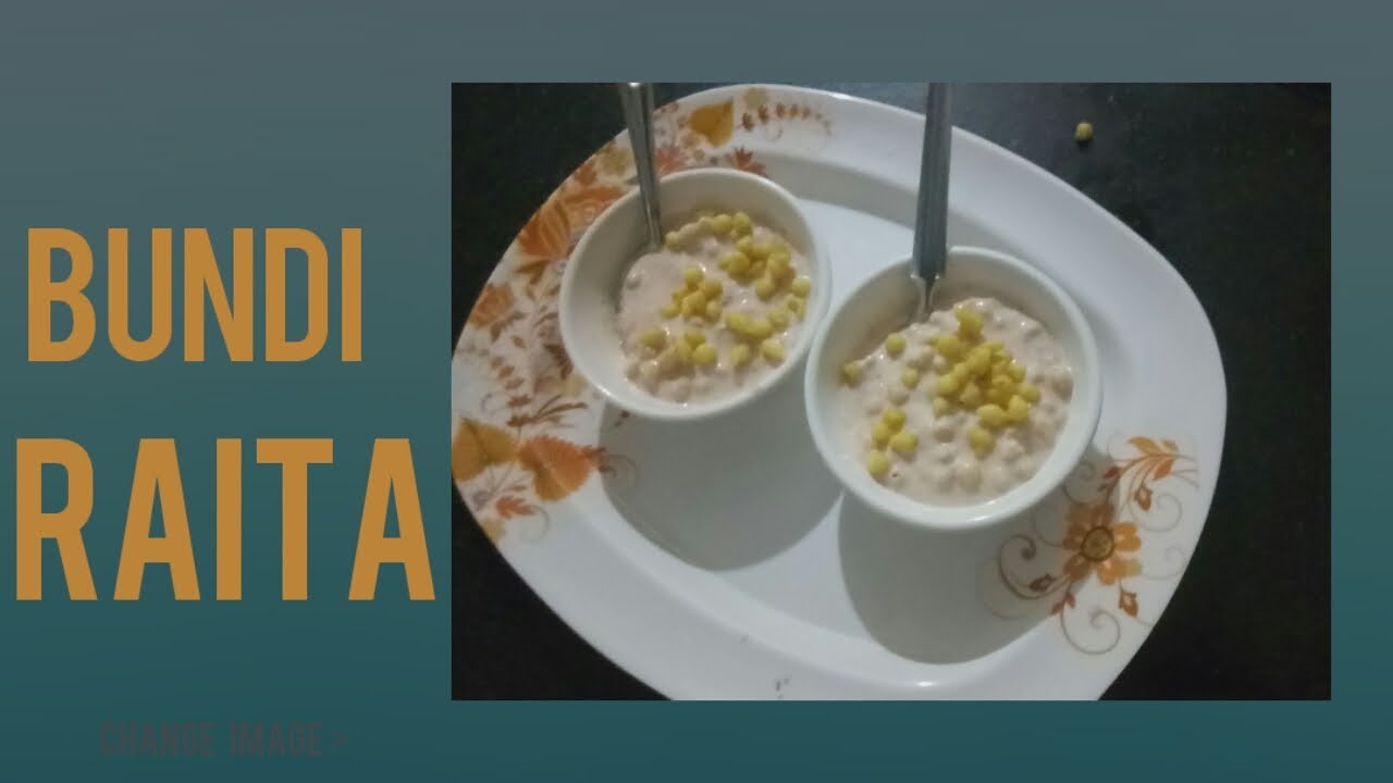 How To Make Perfect Bundi Raita Bundi Raita Recipe Youtube