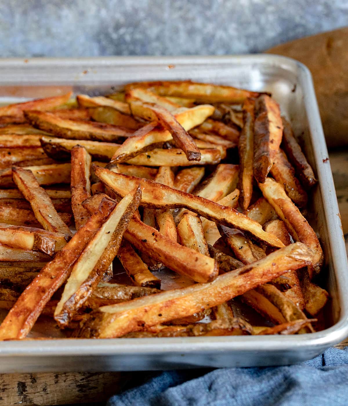 How To Make Perfect French Fries Oven Baked French Fries Baked Fries