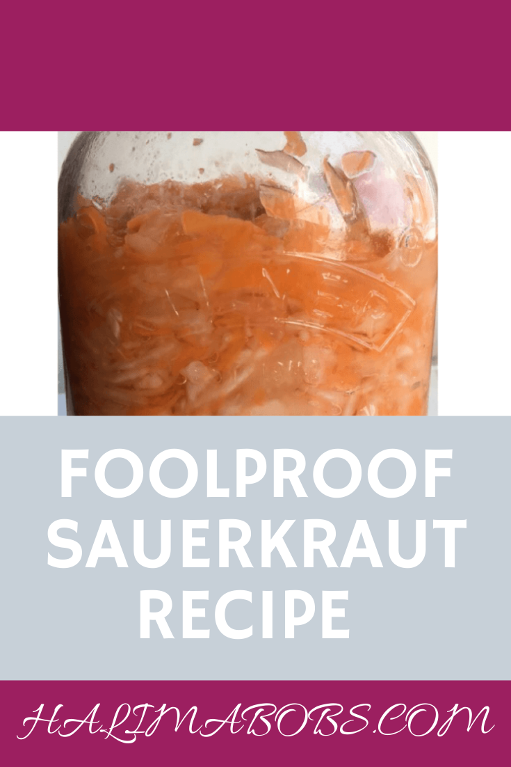 How To Make Sauerkraut With Step By Step Photos Recipe Easy