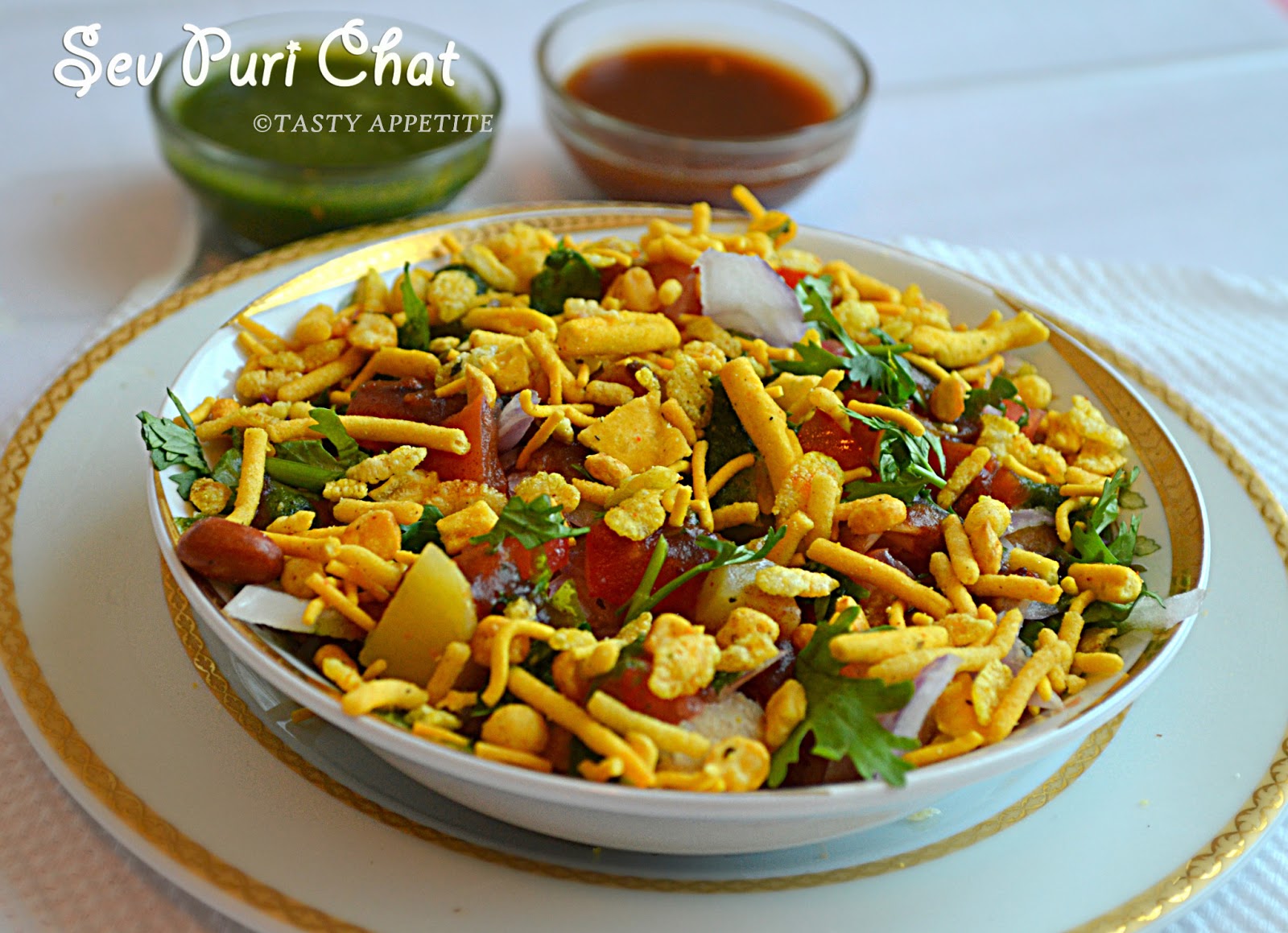 How To Make Sev Puri Sev Papdi Chat Foodybuddy