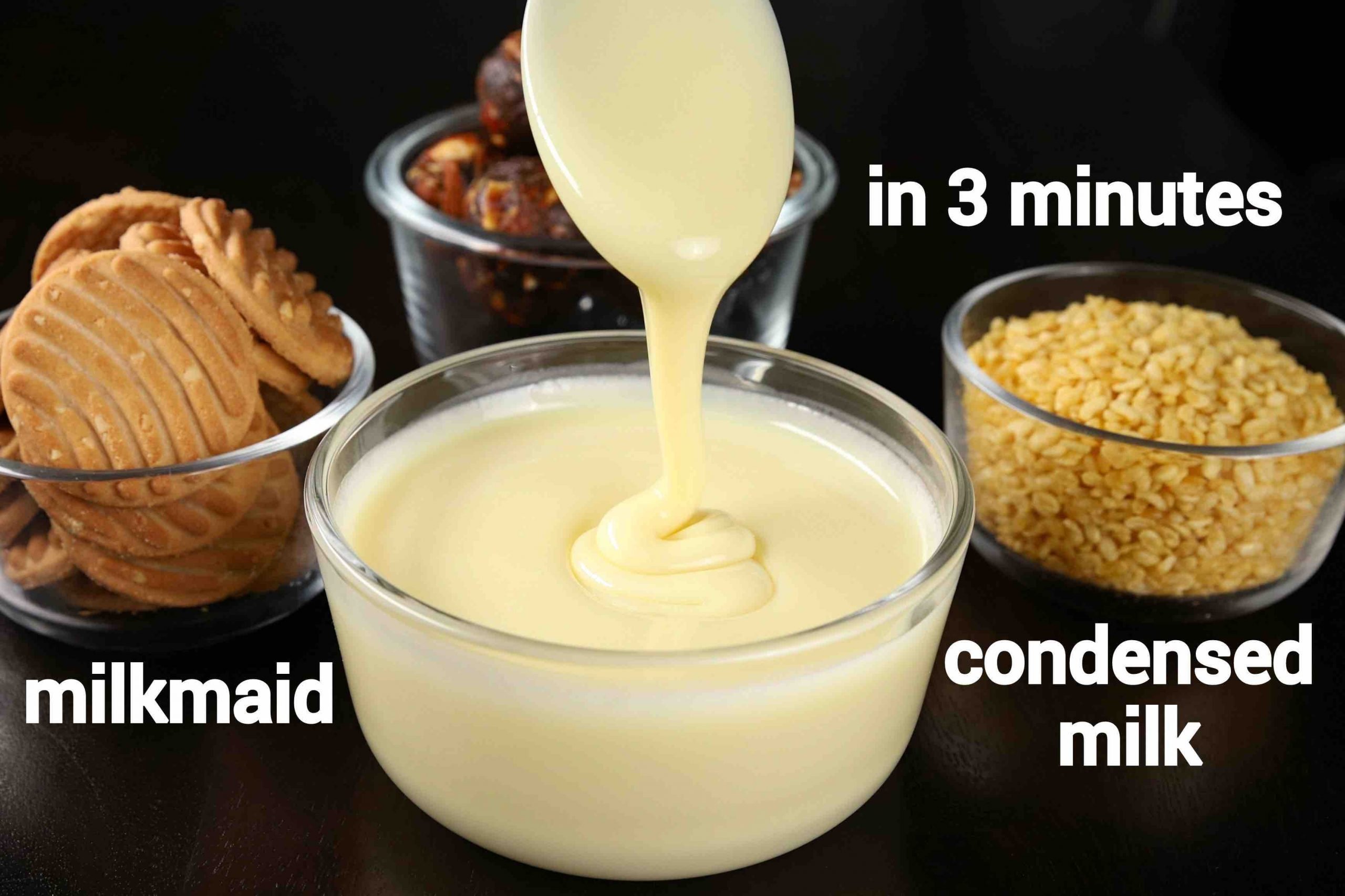 How To Make Sweet Condensed Milk Recipe Easily At Home Milkmaid