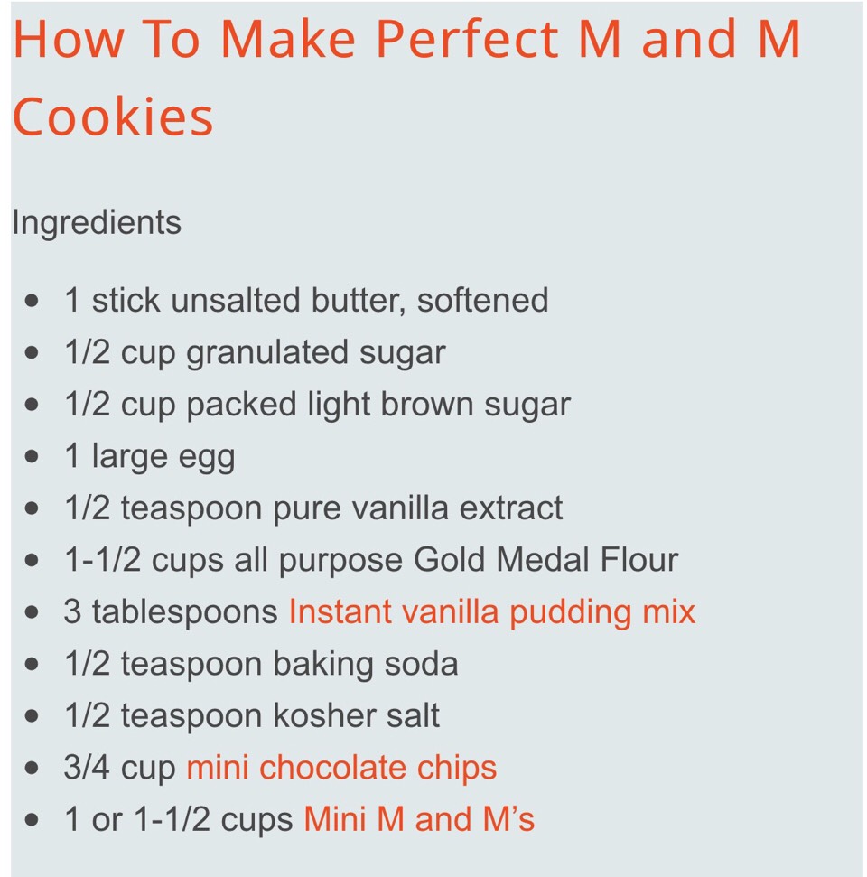 How To Make The Perfect M Amp M Cookies Musely