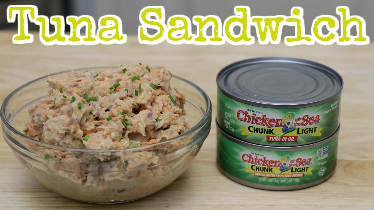 How To Make Tuna Sandwich Easy Canned Tuna Sandwich Healthy Tuna