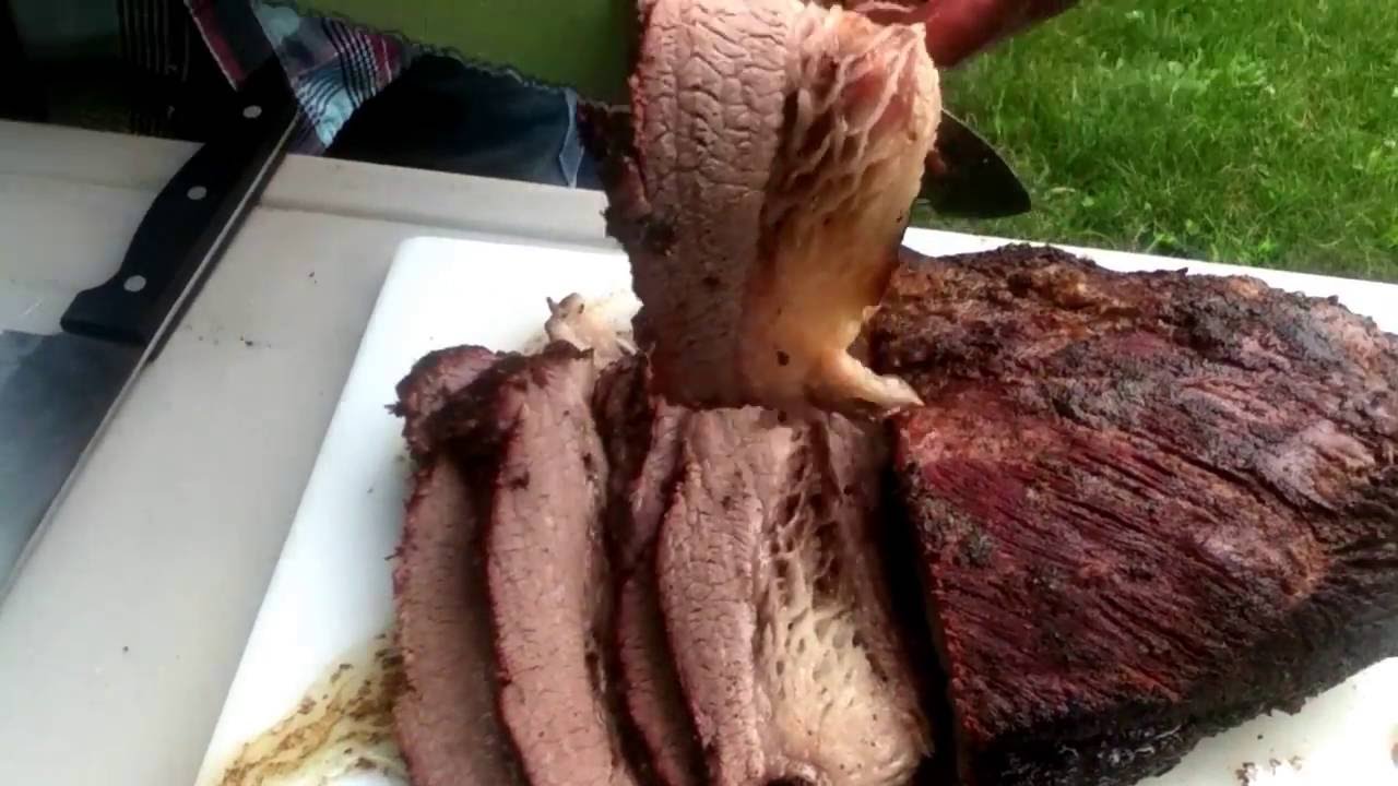 How To Smoke A Brisket In An Electric Smoker Char Broil Smoked