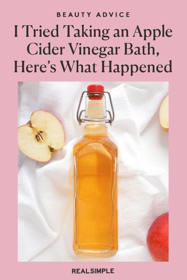 How To Take An Apple Cider Vinegar Bath And Why You Should Apple Cider Vinegar Bath Apple