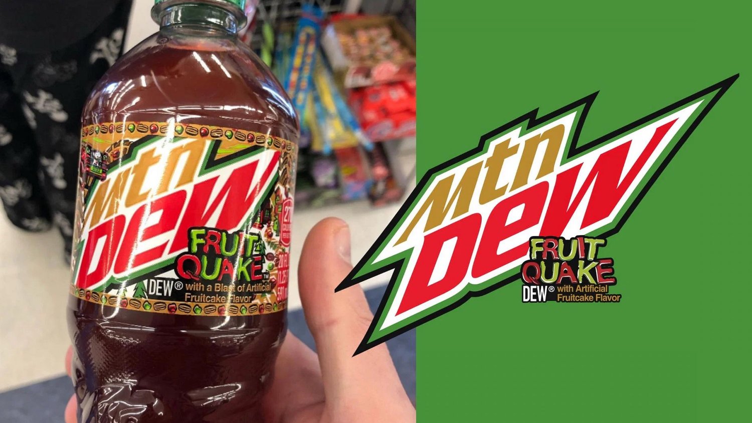 I Don Amp 39 T Understand Why But Fruitcake Flavored Mtn Dew Now Exists Geektyrant