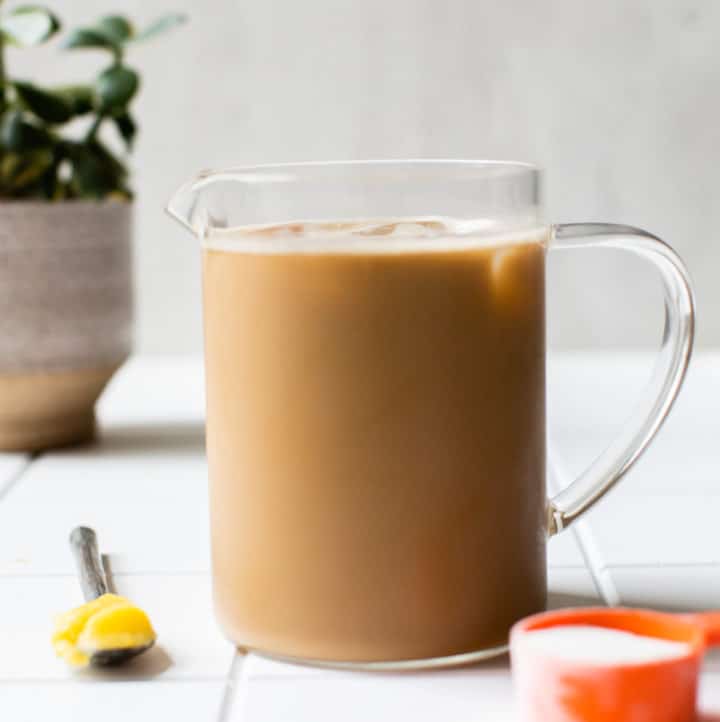 Iced Bulletproof Coffee The Almond Eater