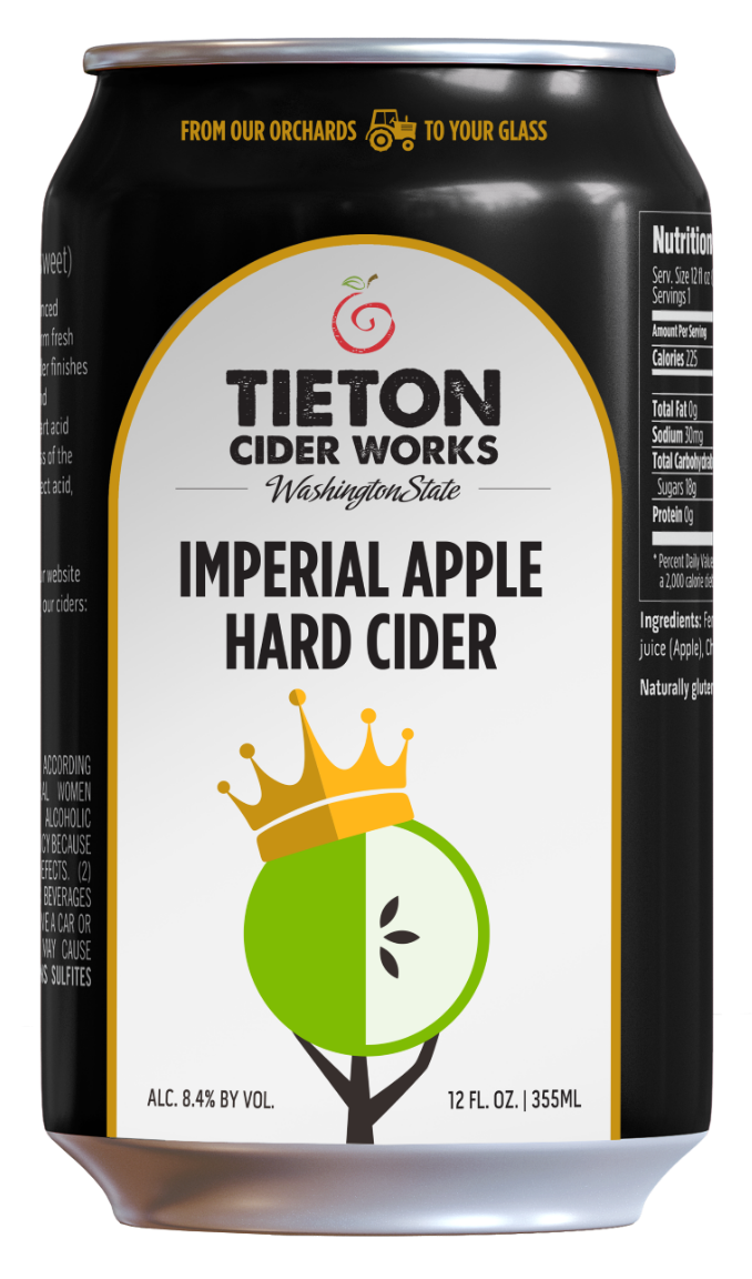 Imperial Apple Hard Cider Tieton Cider Works Cider Nerd