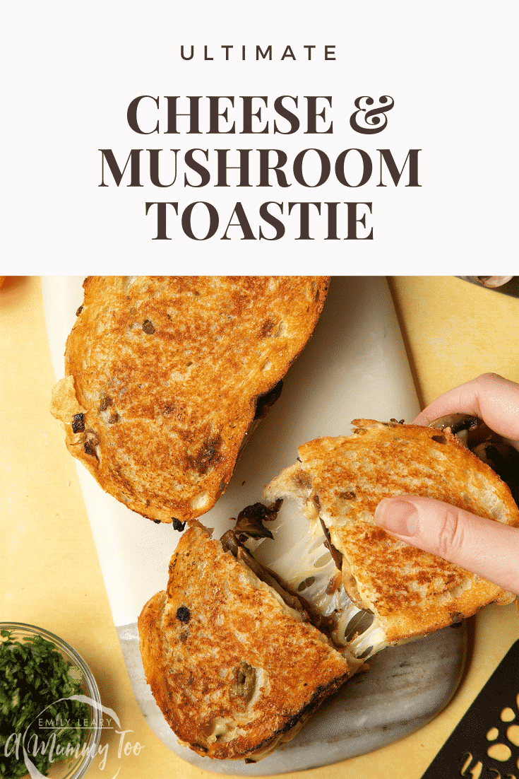 Incredible Cheese And Mushroom Toastie Recipe A Mummy Too