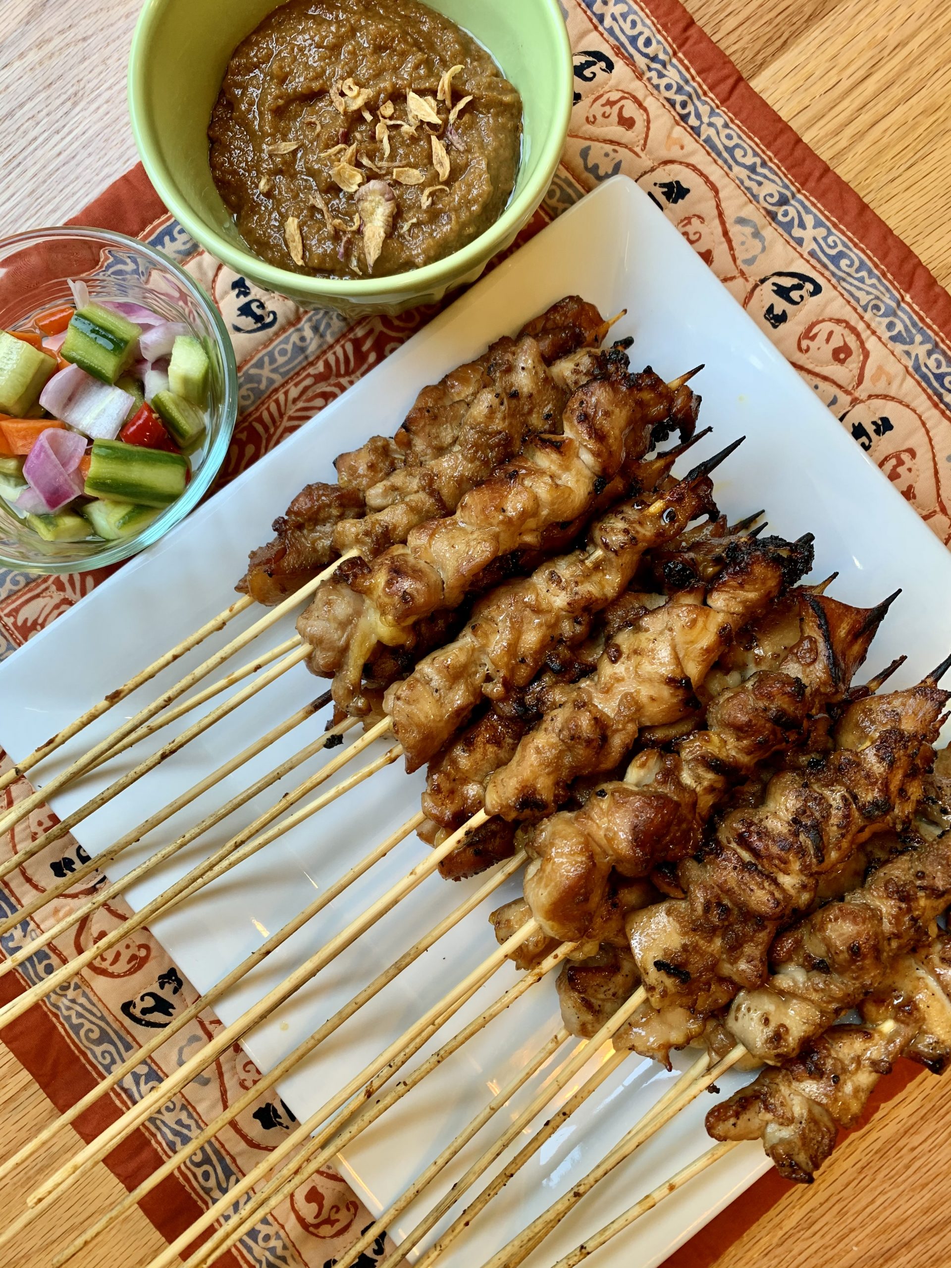 Indonesian Chicken Satay Quick Version Pacific Potluck