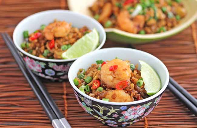 Indonesian Fried Rice With Chicken And Shrimp Nasi Goreng Recipe By