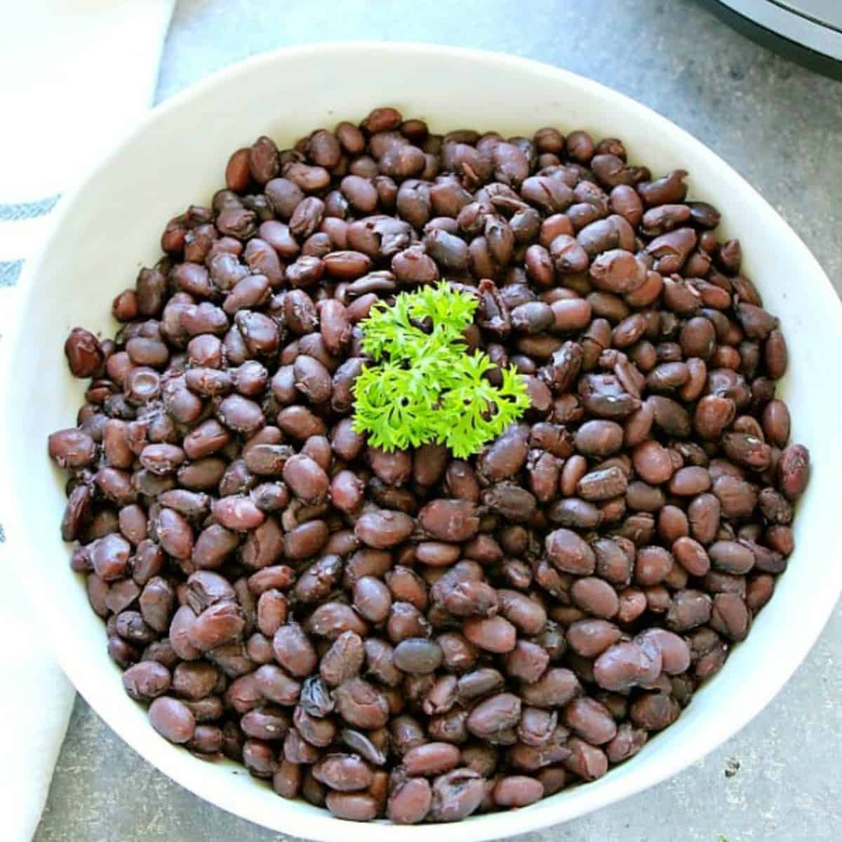 Instant Pot Black Beans No Soak Recipe Crunchy Creamy Sweet