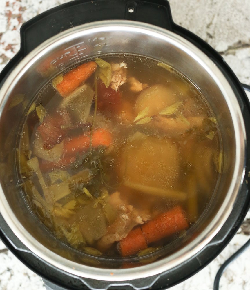 Instant Pot Bone Broth Recipe Happy Healthy Mama