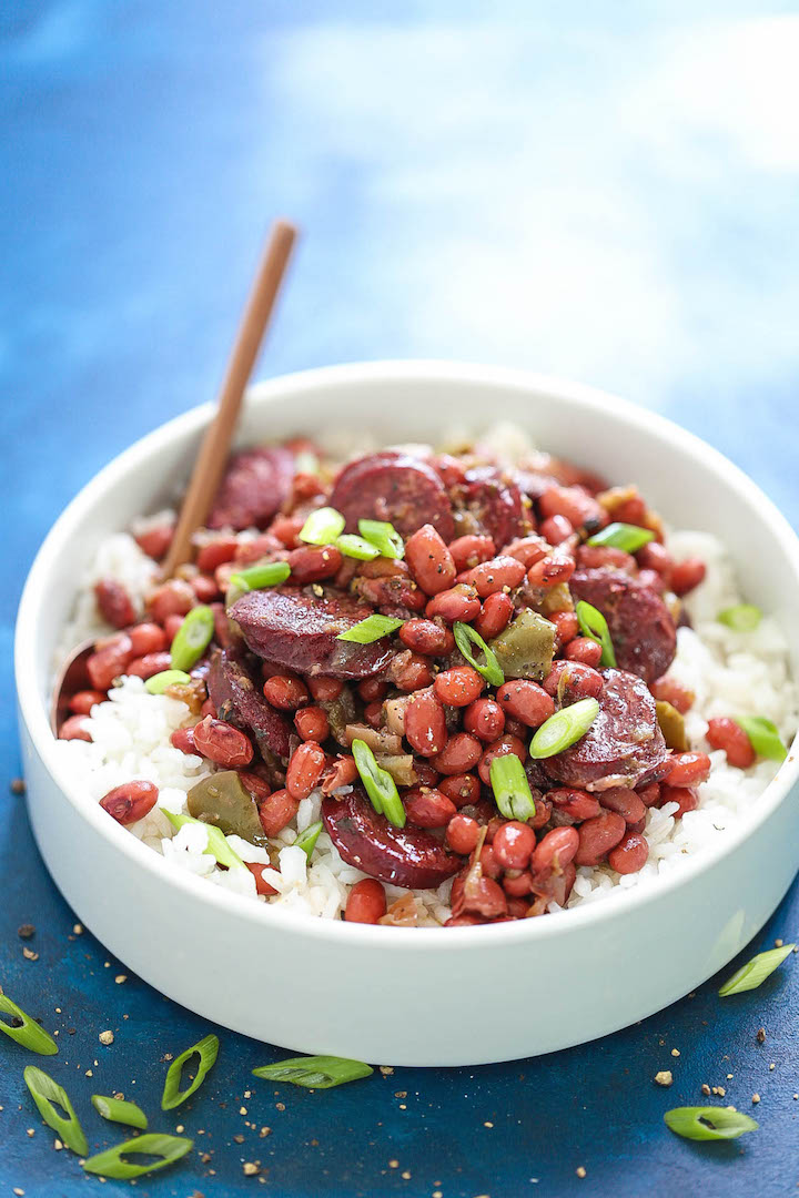 Instant Pot Red Beans And Rice Damn Delicious