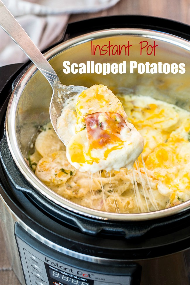 Instant Pot Scalloped Potatoes S Amp Sm