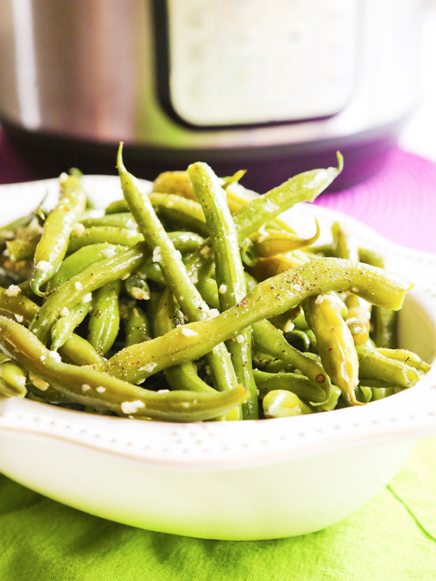 Instant Pot Steamed Green Beans Recipe Pip And Ebby