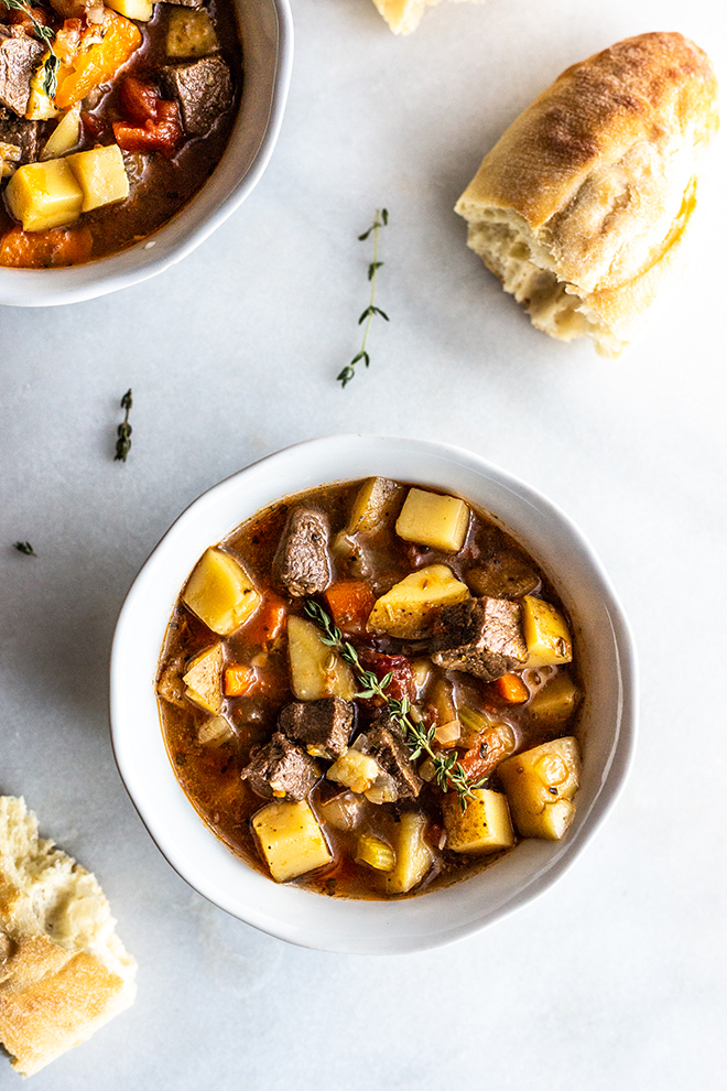 Instant Pot Venison Stew Slow Cooker Friendly Miss Allie S Kitchen