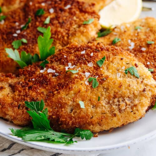 Italian Chicken Cutlets Quick And Easy Pinch And Swirl