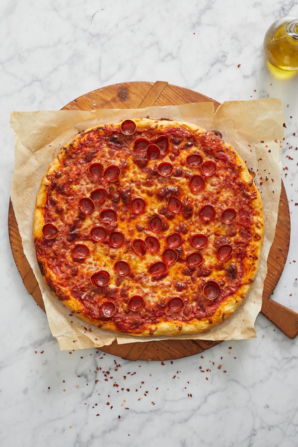 Italian Pepperoni Pizza Recipe