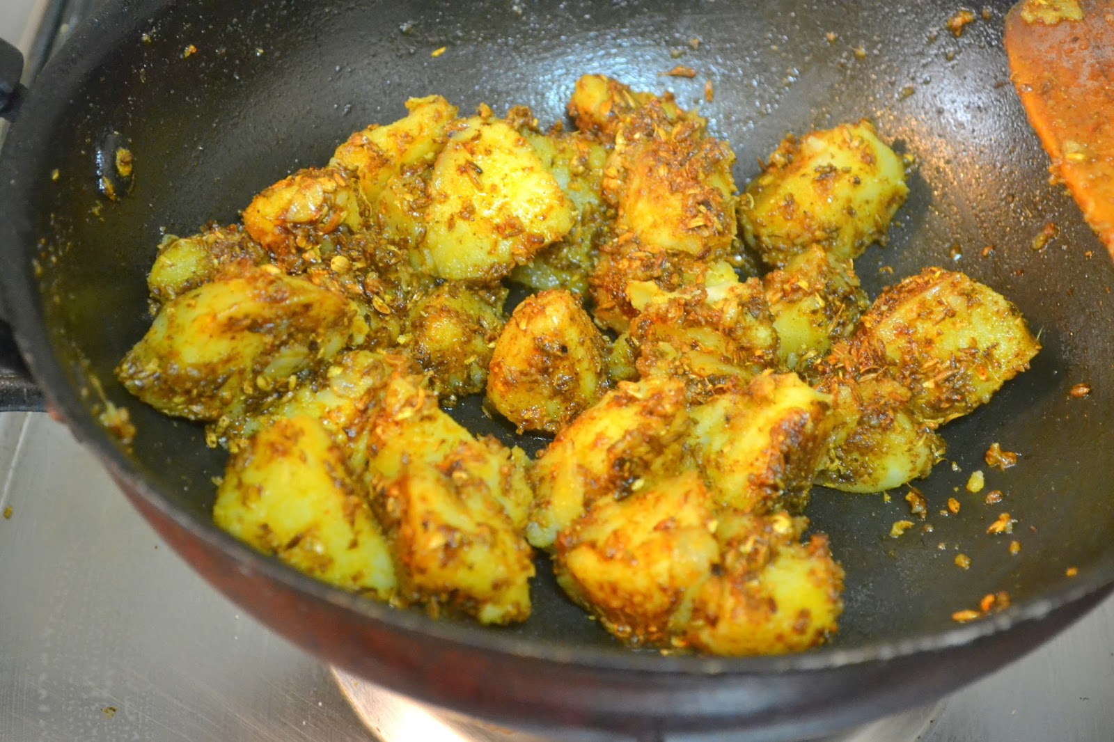 Jeera Aloo Recipe Masala Jeera Aloo Aloo Jeera Easy Potato Snack