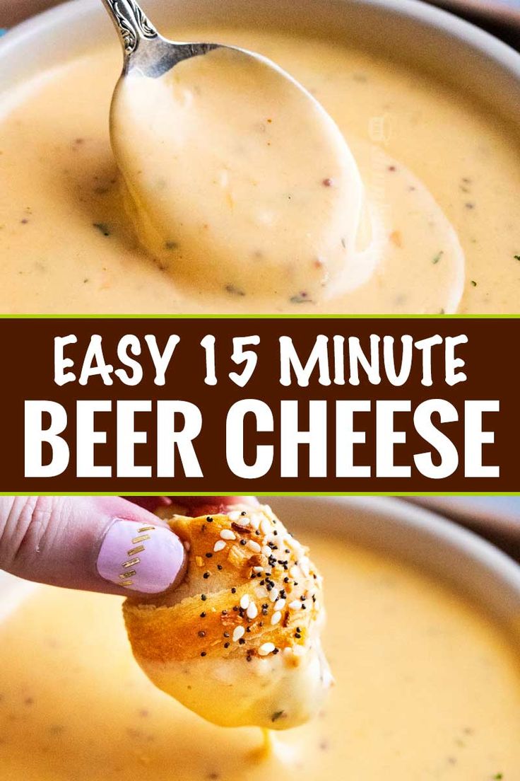 Just Like The Beer Cheese From Your Favorite Pub This Easy Beer Cheese Sauce Is Made In 15