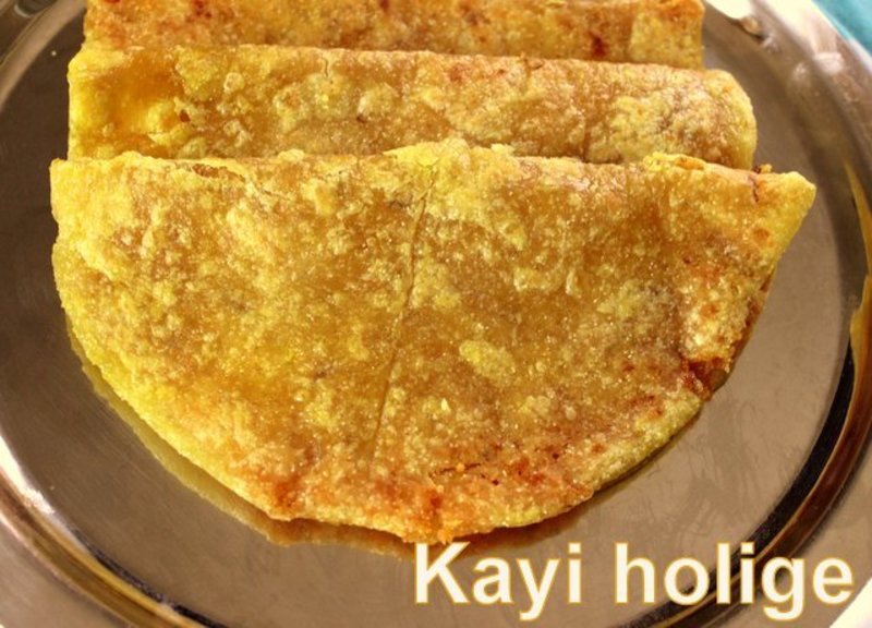 Kayi Holige Recipe Naariyal Puran Poli Kayi Obbattu Coconut Poli