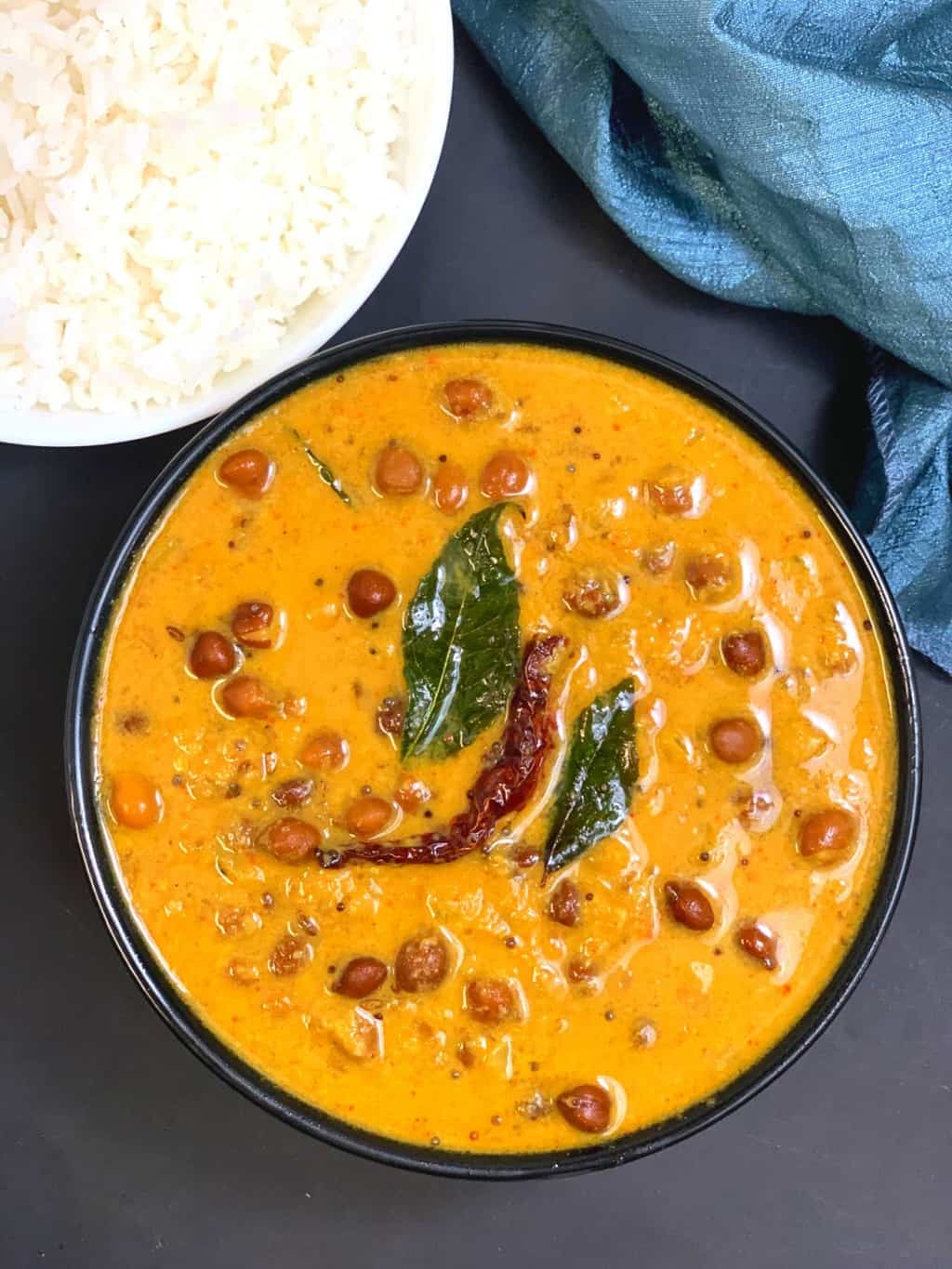 Kerala Kadala Curry Brown Chickpeas In Coconut Curry Indian Veggie