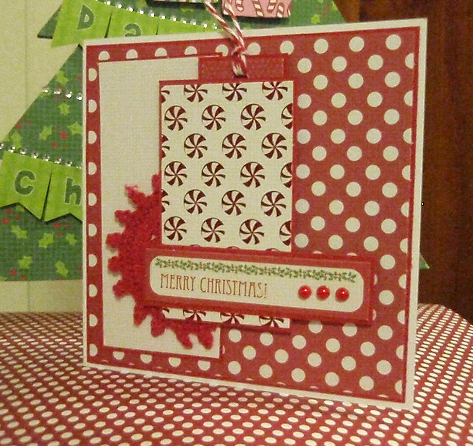 Kerry Amp 39 S Crafty Cards And Cuts Mint Twist Card