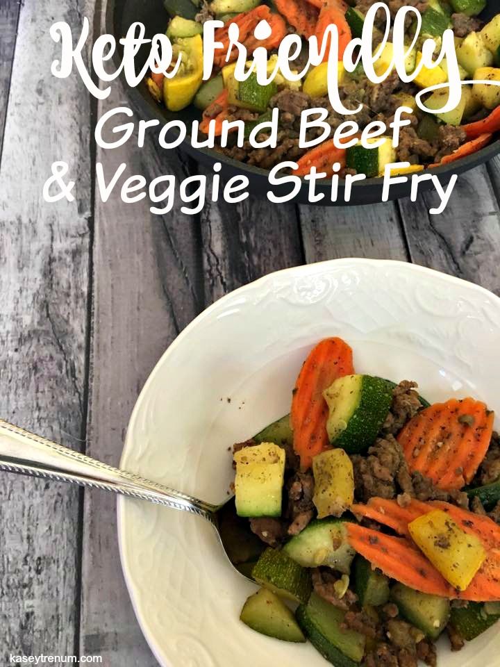 Keto Ground Beef Stir Fry Simple Delicious Kasey Trenum