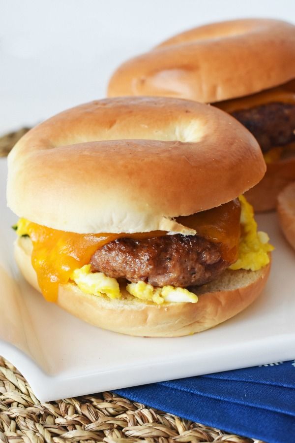 Keto Sausage Egg And Cheese Breakfast Sandwiches Low Carb Nomad