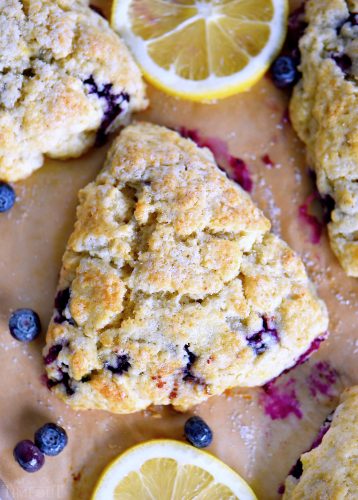 Lemon Blueberry Scones Mom On Timeout