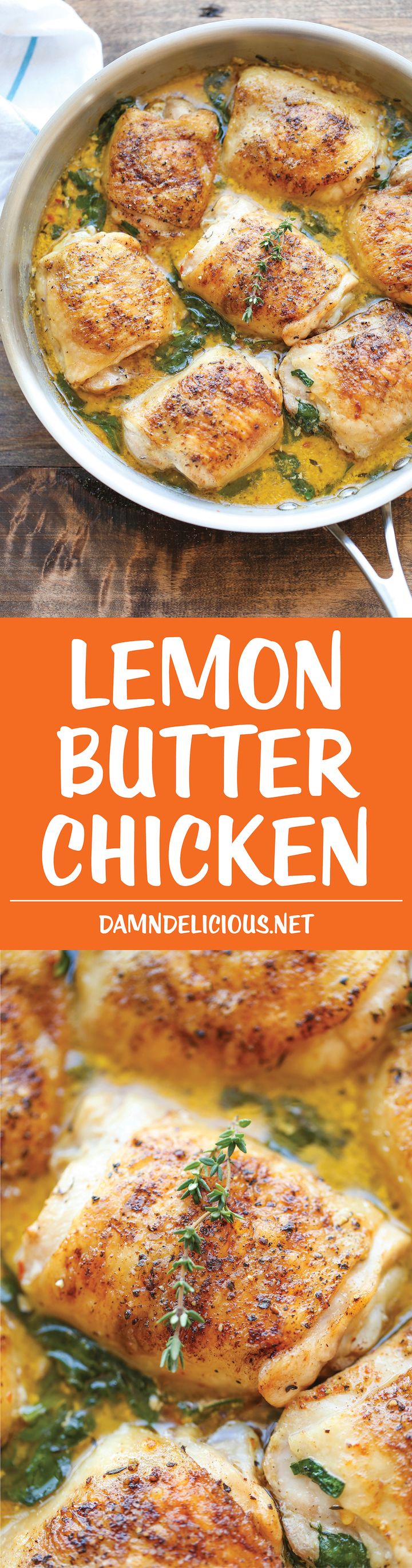 Lemon Butter Chicken Damn Delicious