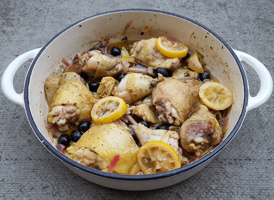 Lemon Chicken Stew With Artichokes And Olives Cooktogether