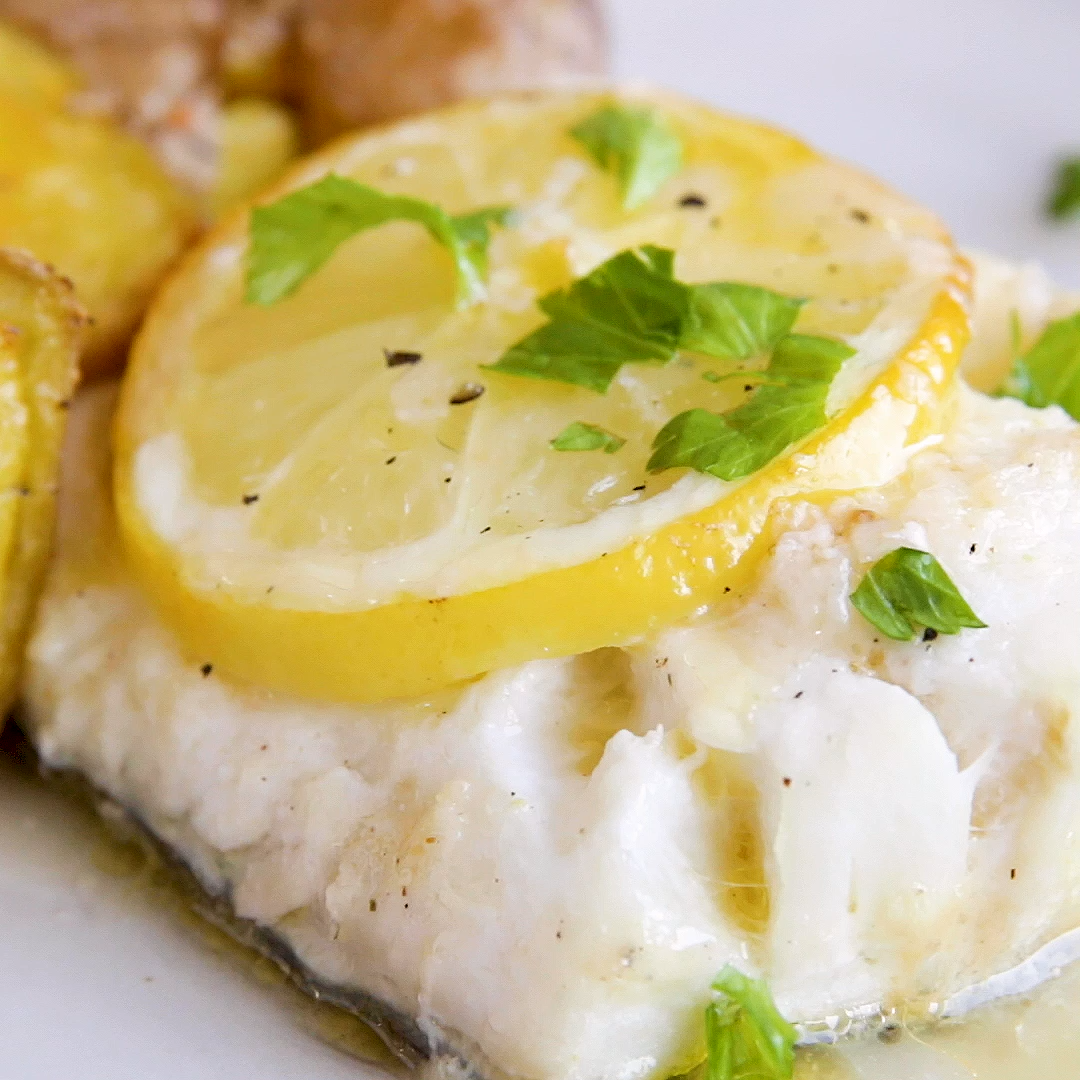 Lemon Garlic Butter Baked Cod The English Kitchen