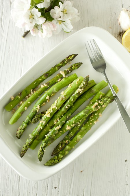 Lemon Garlic Roasted Asparagus Recipe Hangover Food Easy Asparagus