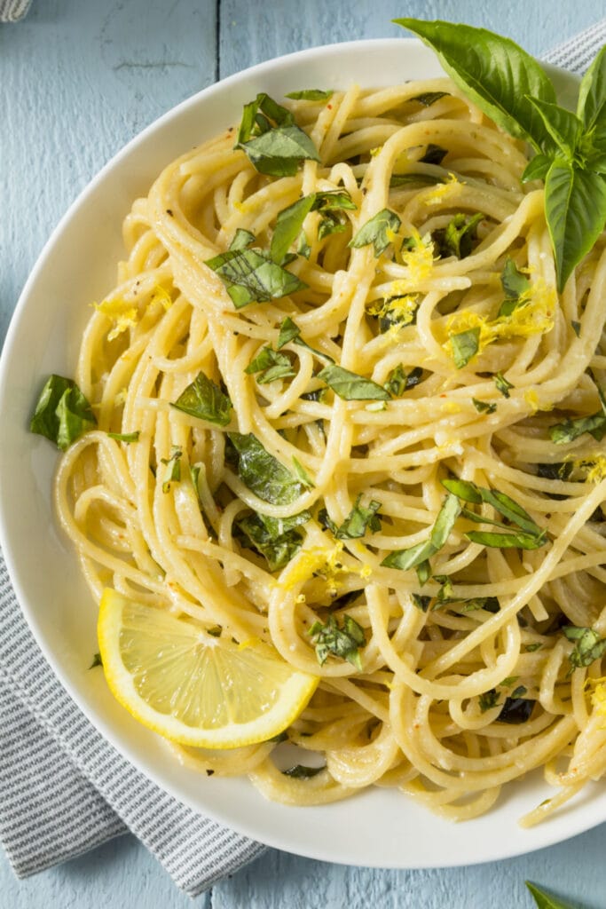 Lemon Spaghetti Easy Recipe Insanely Good