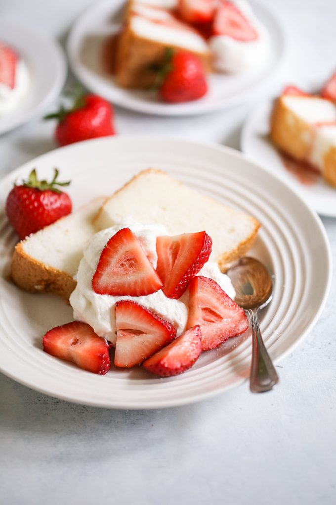 Light And Fluffy Angel Food Cake Andie Mitchell