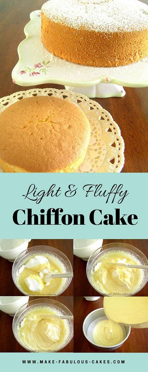 Light And Fluffy Chiffon Cake Artofit