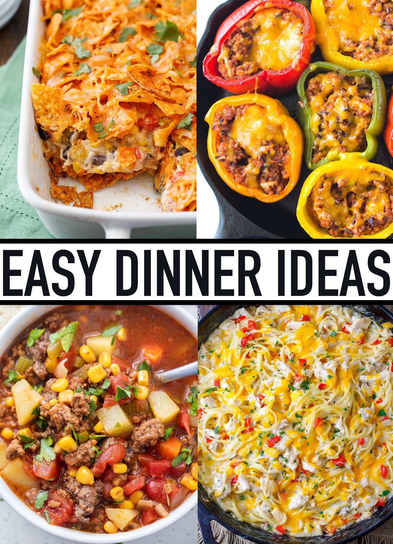 List Of Easy Dinner Ideas