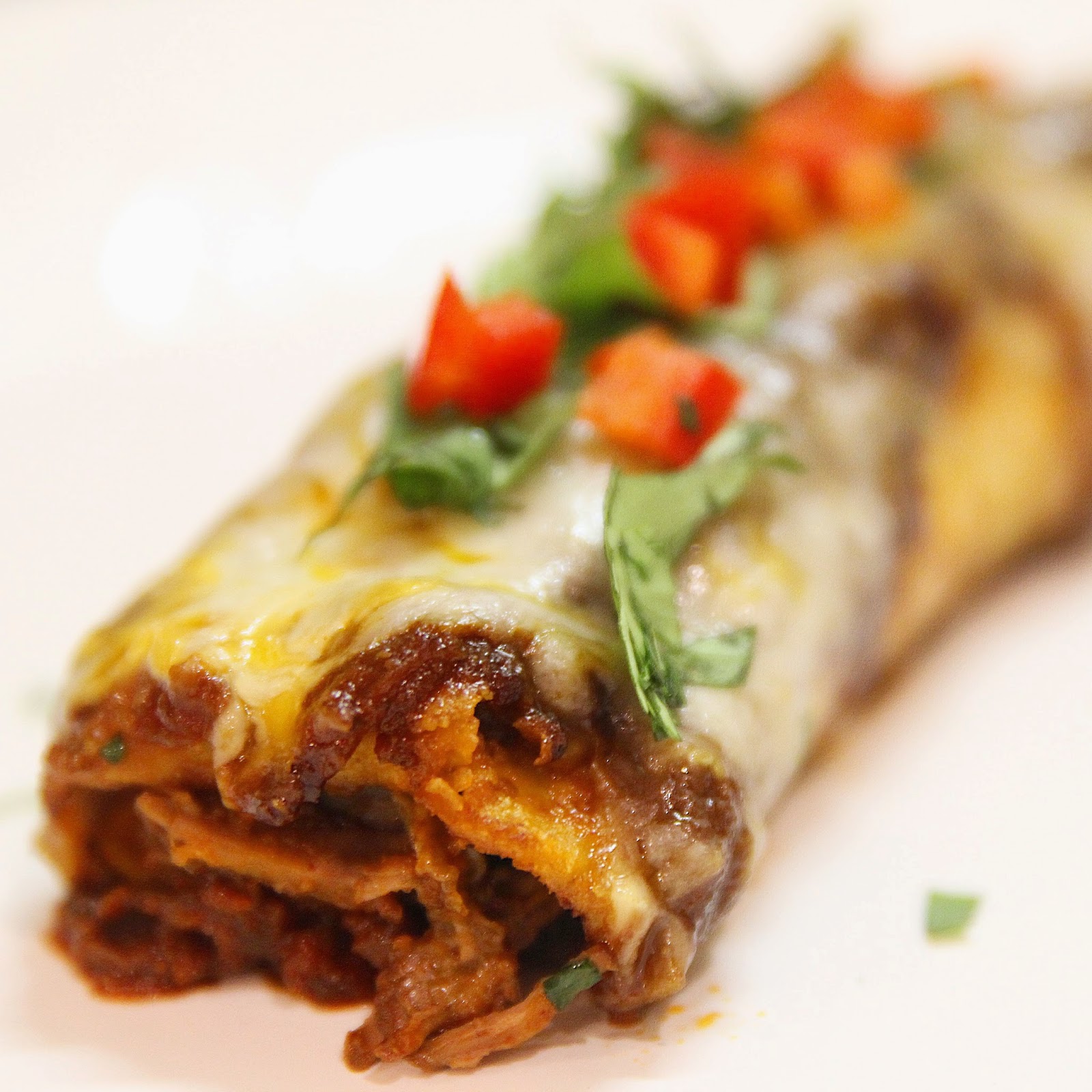 Little Magnolia Kitchen Authentic Beef Enchiladas