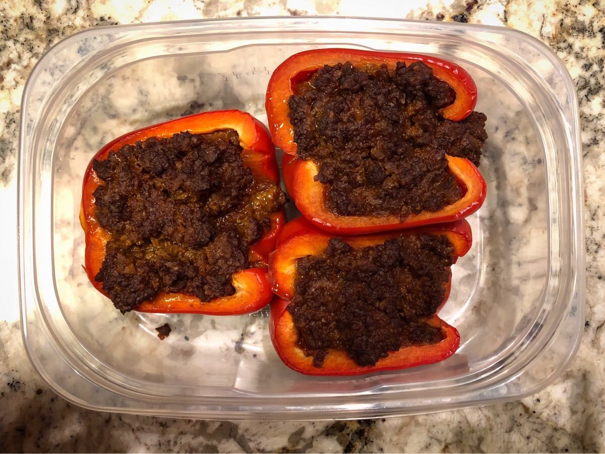 Low Cal Stuffed Peppers Easy Crockpot Lean Stuffed Peppers Recipe