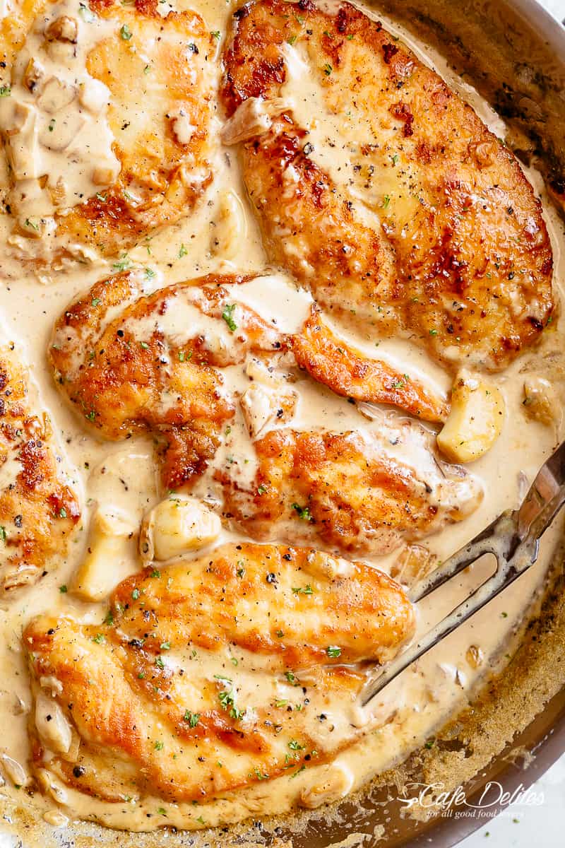 Low Calorie Boneless Chicken Breast Recipes Easy Easy Creamy Garlic