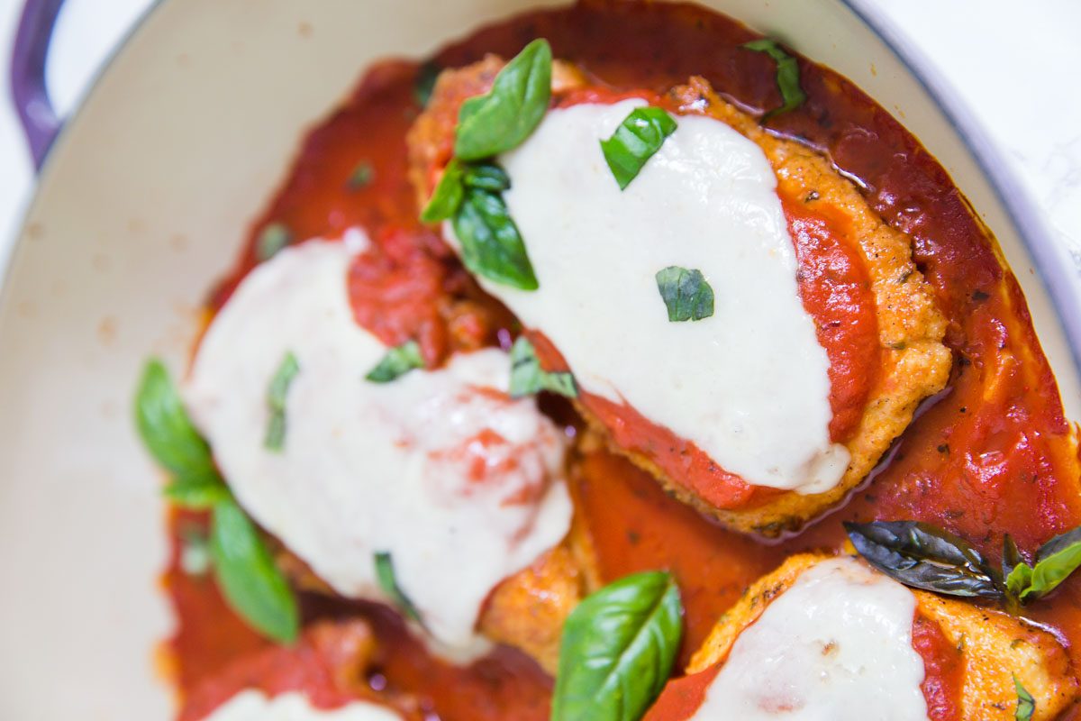 Low Carb Chicken Parmesan Keto Cafe Delites