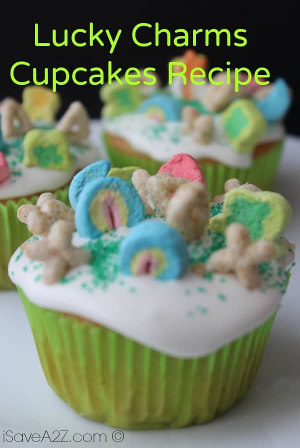 Lucky Charms Cupcakes Such A Fun Tasty Cupcakes Recipe