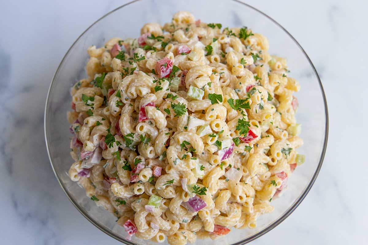 Macaroni Salad Don T Sweat The Recipe