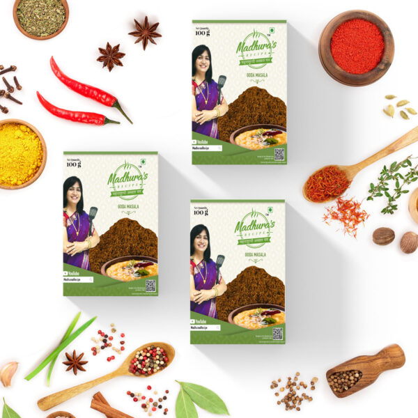 Madhura S Recipe Masala Goda Masala Pack Of 3 Madhura Masale